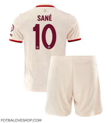 Bayern Munich Leroy Sane #10 Dětské Alternativní Dres 2024-25 Krátký Rukáv (+ trenýrky)